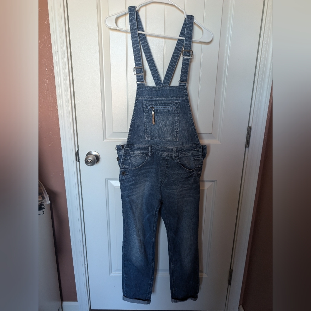 Only Jeans Denim Overalls W28 Medium Wash